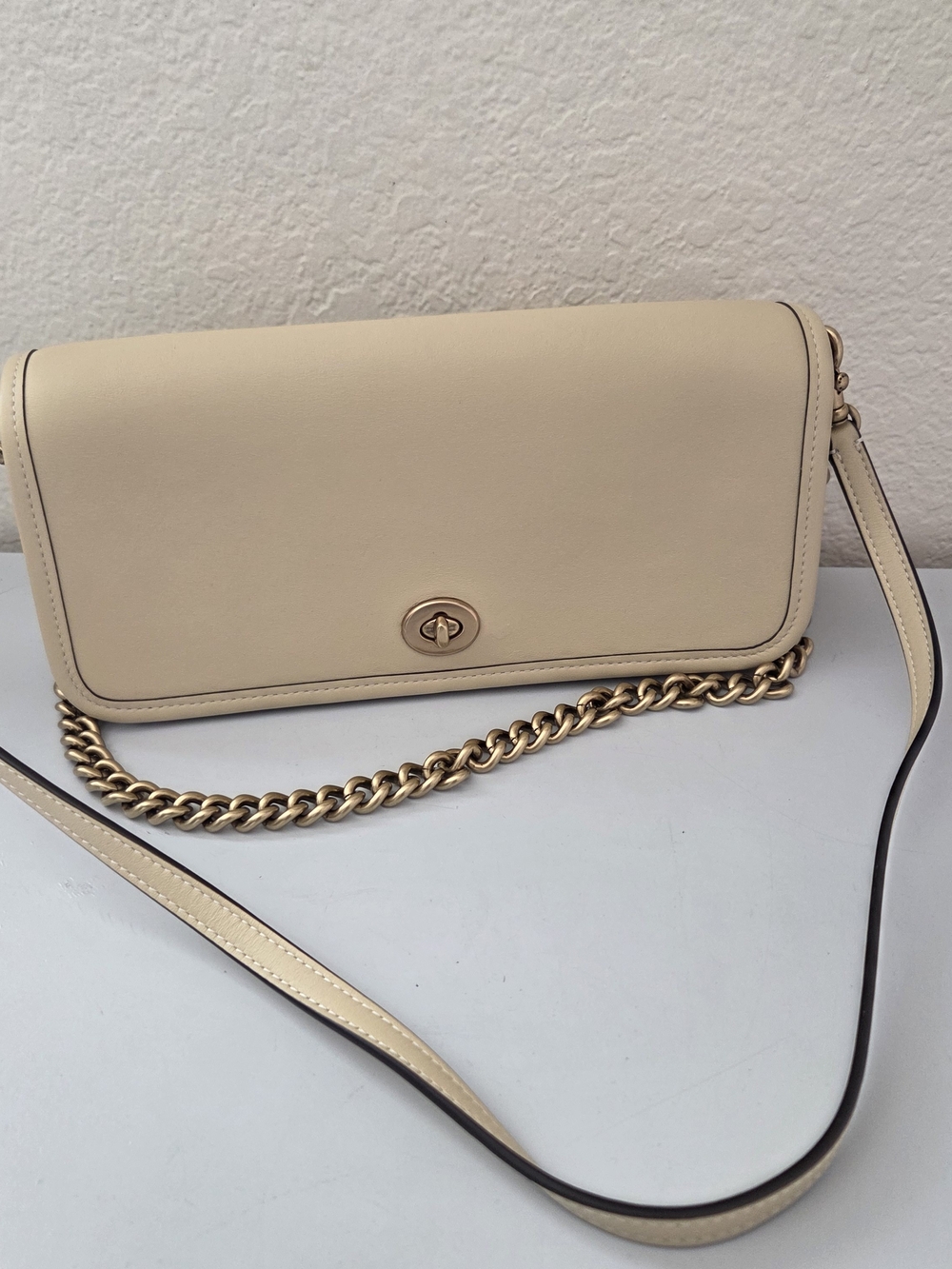 Coach Dinky Leather Shoulder Bag